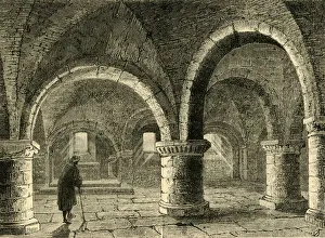 British Architectural Features Drucke: The Chapel of the Pyx, (1881). Creator: Unknown