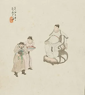 Chinese Heritage Images Drucke: Characters. Creator: Su Liupeng