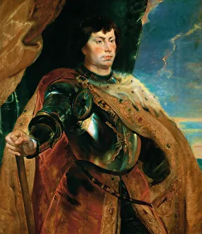 Pieter Paul Rubens Paintings Drucke: Charles the Bold
