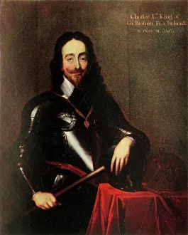 National Portrait Gallery Images Drucke: Charles I, (c1911). Creator: Unknown