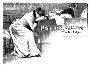British Literature Drucke: His Cheap Bravo, 1898. Creator: Unknown