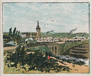 Colourful Landscape Photography UK Drucke: Chelmsford, c1910