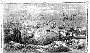 British Water Transport Drucke: Cherbourg, 1858. Creator: Unknown