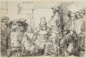 Christ disputiert mit den Doktoren, 1654. Künstler: Rembrandt Harmensz van Rijn