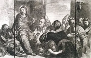 Christ disputiert mit den Ärzten im Tempel, um 1821. Künstler: Andrew Geddes.