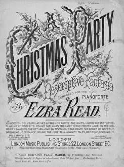 Vintage Christmas Celebration Drucke: Christmas Party, c1909