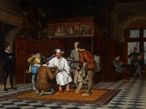 Heritage Art In America Drucke: Christopher Sly, about 1880. Creator: Chester Loomis