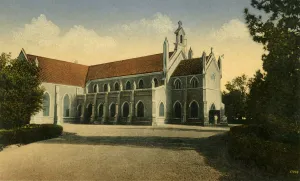Colonial Era Buildings Drucke: The Church, Rawalpindi, c1918-c1939. Creator: Unknown