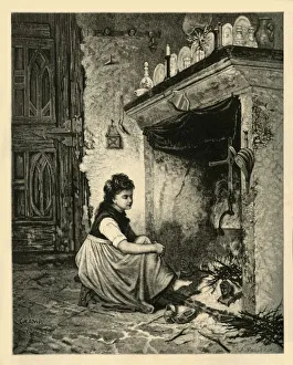 Cinderella, 1883. Schöpfer: Unbekannt.