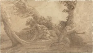 Alphonse Legros Art Drucke: Clap of Thunder. Creator: Alphonse Legros