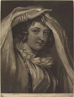 John Raphael Smith Artwork Drucke: Clara, c. 1797. Creator: John Raphael Smith