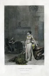 Bilder Datiert 2010 März: Kleopatras und Caeser (Antonius und Kleopatra), 19. Jahrhundert. Künstler: J.C. Armytage