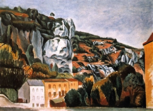 Felsformationen, 1912. Künstler: Andre Derain. Felsformationen, 1912. Künstler: Andre Derain