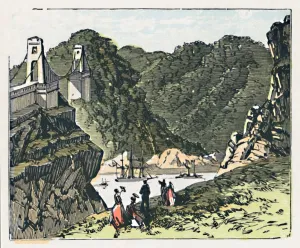 Clifton Suspension Bridge Image Drucke: Clifton, c1910