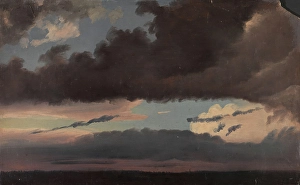 Cloud Study, 1839. Creator: Knud Baade
