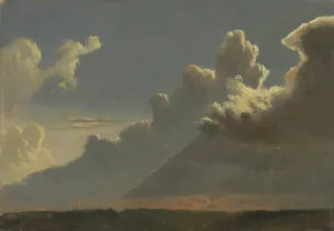 Astronomy In Art History Drucke: Cloud Study, c1830-1879. Creator: Knud Baade