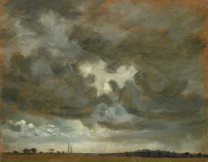 Wolkens study, um 1850 von Lionel Constable