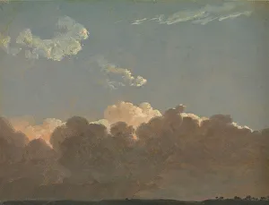 Flanders Art Heritage Drucke: Cloud Study (Distant Storm), ca. 1786-1806. Creator: Simon Alexandre Clement Denis