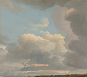 Wolkenstudie (frühes Abendlicht), ca. 1786-1806. Künstler: Simon Alexandre Clement Denis