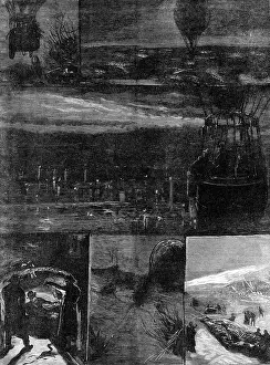Durch die Wolken am Tage und der Nacht, 1881. Künstler: Unbekannt.