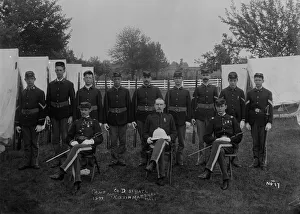 Brady Mathew Collection Images Drucke: Co. D. 2d Batl. 1893. Creator: Unknown