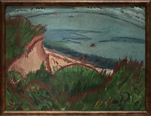 Schleswig Holstein Landscapes Drucke: Coastal Landscape on Fehmarn, c1913. Creator: Ernst Kirchner