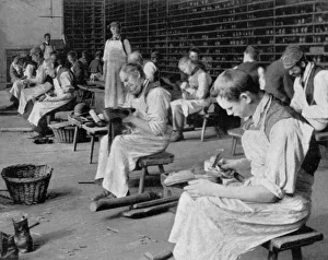 Kleidern, Earlswoods Krankenhaus, Reigate, 1904