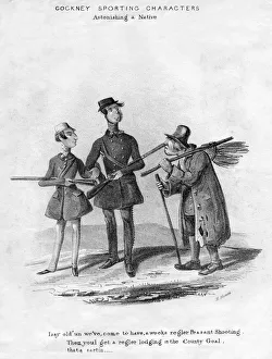 Kochne Sportler Charaktere. Erstaunlich für einen Einheimischen, 19.Jhdt.. Künstler: Heinrich Heide