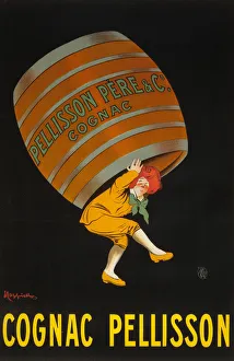 Leonetto Cappiello Artwork Drucke: Cognac Pellisson, c. 1907