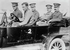 Genannte Col.-Regiment Williams Kommandiert das Lager Valcartier in Kanada zwischen 1914 und 1915. Schöpfer: Bain News Service