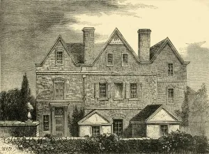 Old And New London Book Series Drucke: Coldbath House, c1872. Creator: Unknown