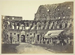Albumen Silver Print Art Drucke: Coliseum, c. 1867. Creator: Robert MacPherson