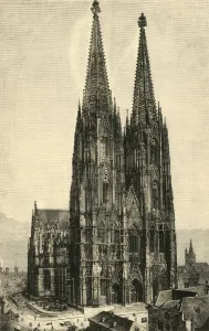 Kölner Dom, 1890. Künstler: Unbekannt.
