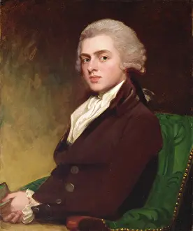 Heritage Art From Britain Drucke: Colonel Clitherow, 1784. Creator: George Romney