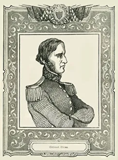 Oberst Cross, 1849. Ersteller: Unbekannt.