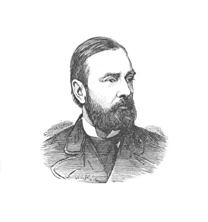 Monochrome Print Collector Drucke: Colonel Goodenough, Commanding the Royal Artillery, c1882