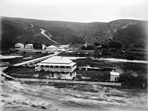 Colonial Architecture Drucke: Colonial Settlement - location unknown. Creator: Unknown