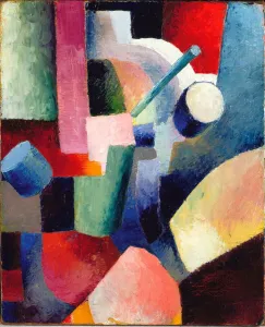 Farbkomposition der Formen, 1914. Künstler: Macke, August (1887-1914)