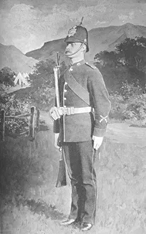 British Military Uniform Drucke: Colour-Sergeant, The Connaught Rangers, c1880. Artist: Gregory & Co