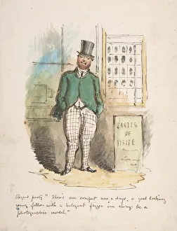 Kurzfilmzeichnung, 1837-64. Ersteller: John Leech