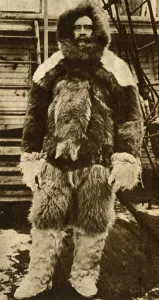 Polar Exploration Photos Drucke: Commander Peary - Conquest of the Pole, 1909, (1933). Creator: Unknown