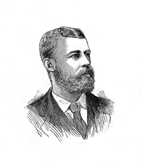 Mahdist War Drucke: Commander Rolfe, c1881-85