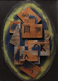Komposition 2; Der Zweite Gebot, 1918. Schöpfer: Vilhelm Lundström