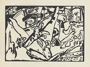 Wassily Kandinsky Abstract Art Drucke: Composition II (Komposition II)