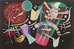 Abstract Expressionism Artists Drucke: Composition X, 1939. Creator: Kandinsky, Wassily Vasilyevich (1866-1944)