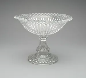 Kompott in "Thumbprint"-Muster, 1850 / 60. Schöpfer: Unbekannt.