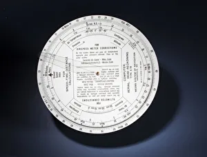 Rechner, Weems-E 1-B-Navigationssystem. Ersteller: Weemss System der Navigation