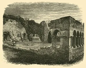 Cassell And Company Engravings Drucke: Cong Abbey, 1898. Creator: Unknown