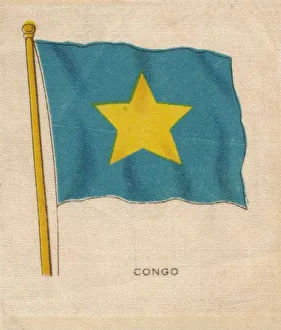 Congo Flag Drucke: Congo, c1910