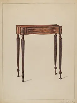 Konsoletisch, um ca. 1936 von Nicholas Gorid geschaffen wurde